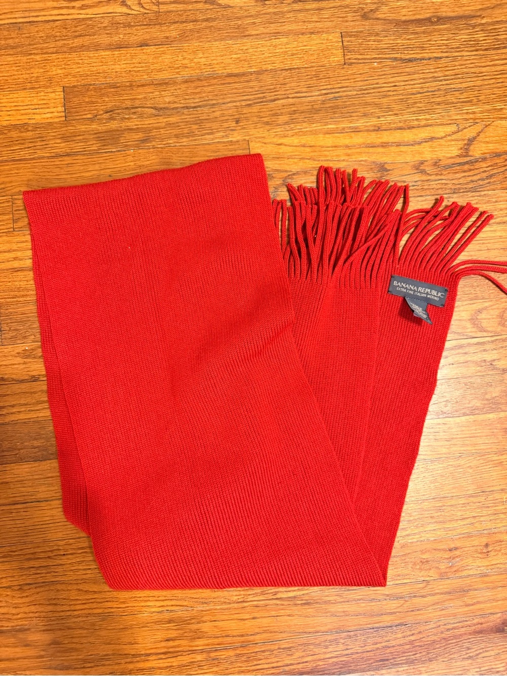Vintage Banana Republic 100% Merino Wool Scarf